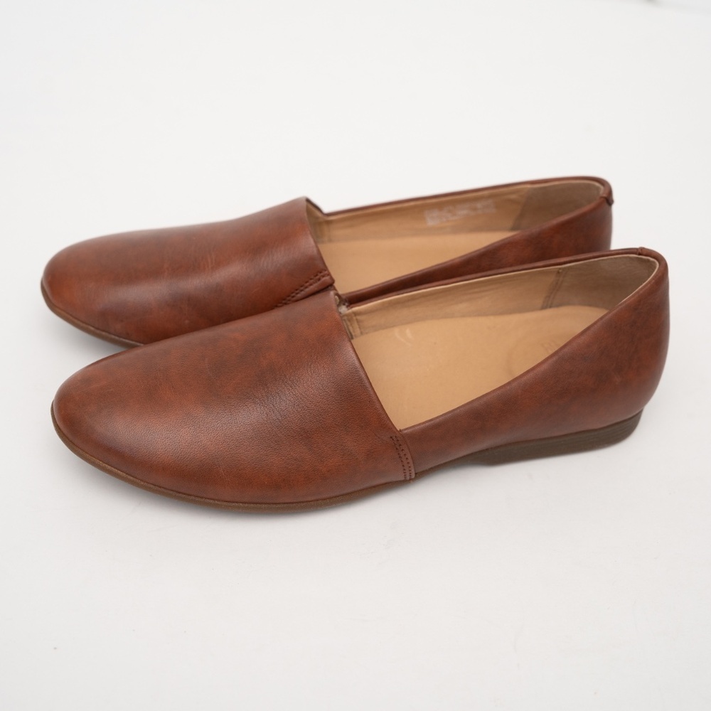 Dansko Brown Leather Flats - Picture 4 of 10